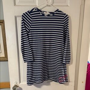Vineyard Vines Navy and White Striped Top
